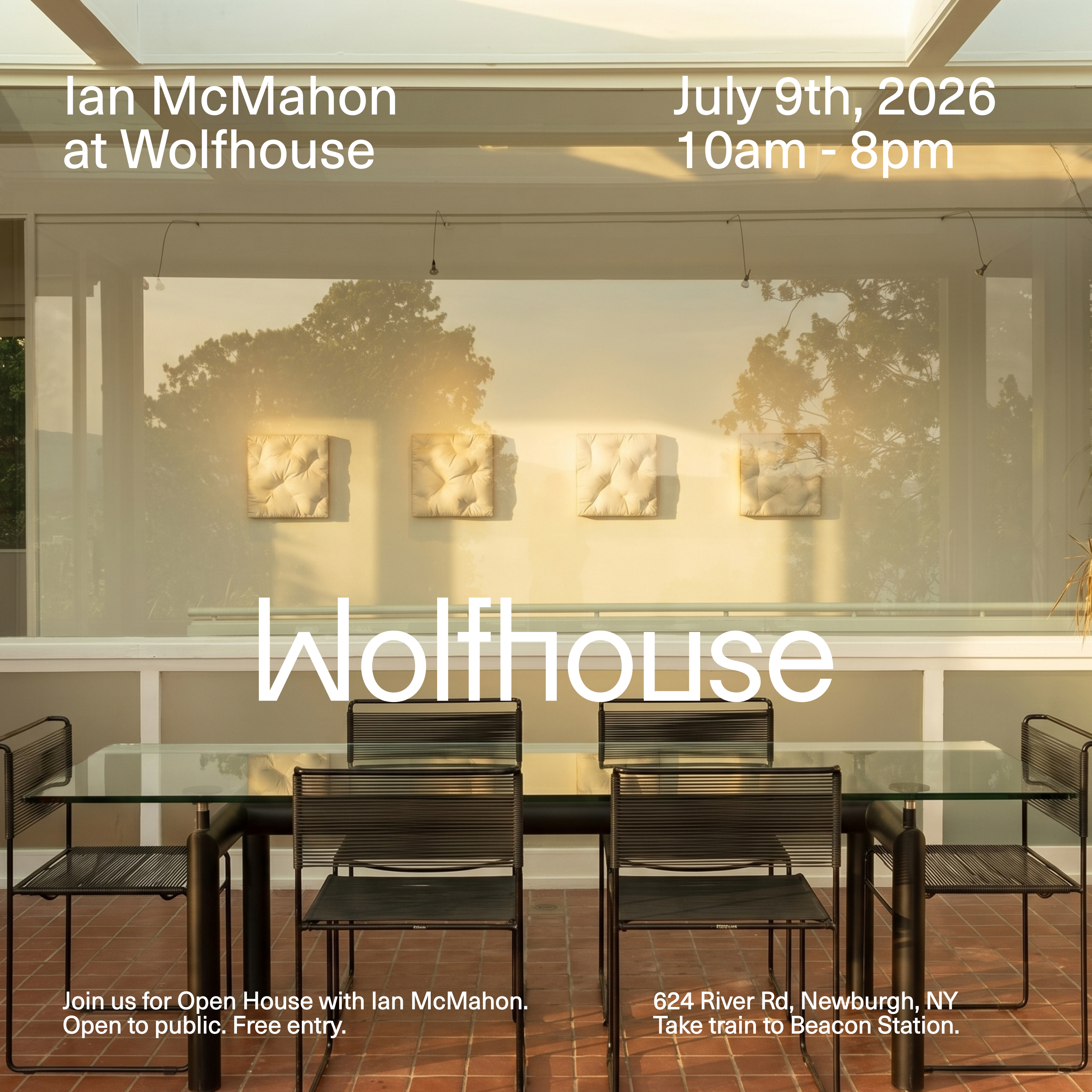 Open House with Ian McMahon at Wolfhouse — July 9th, 2026
