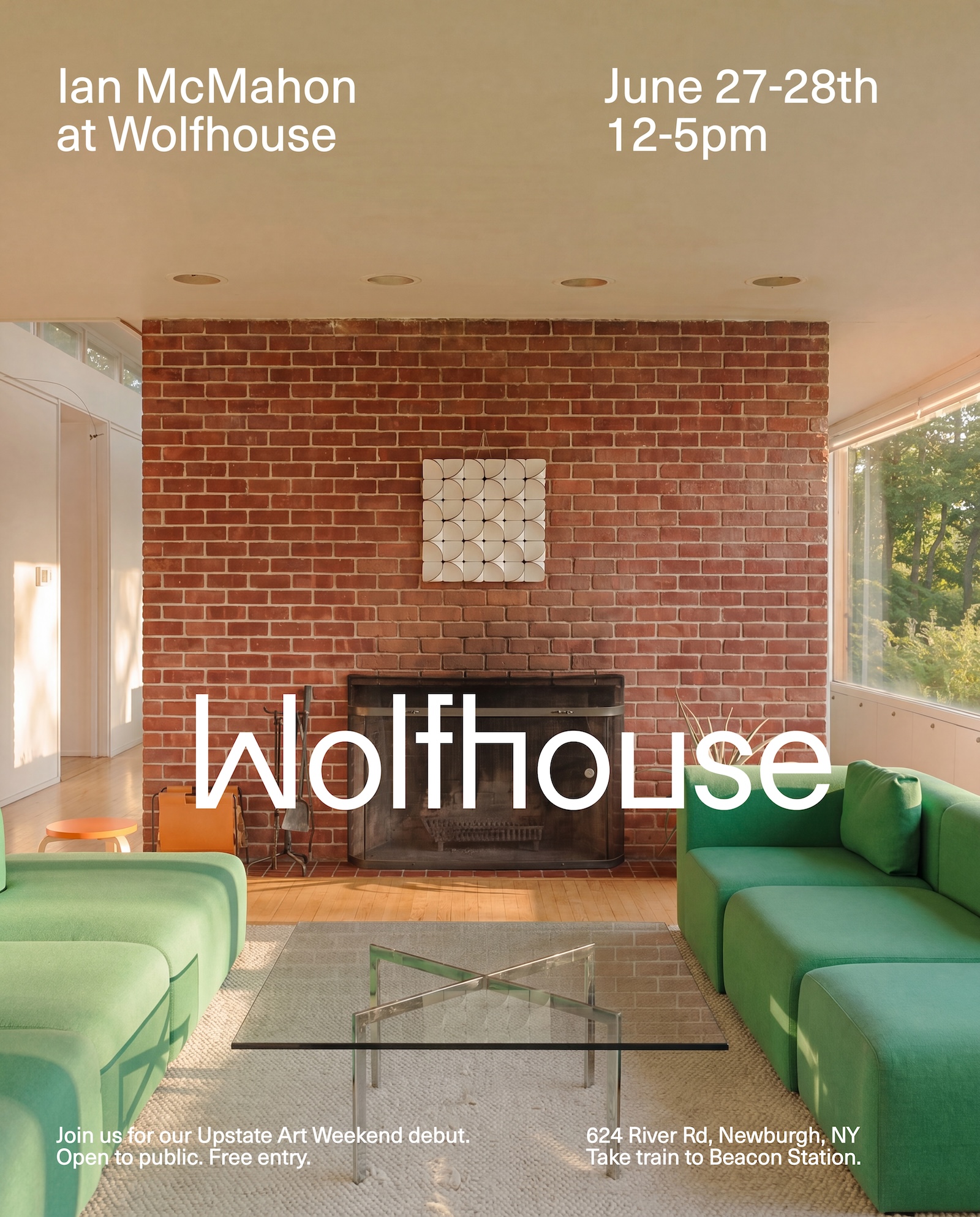 Ian McMahon at Wolfhouse — Upstate Art Weekend 2026
