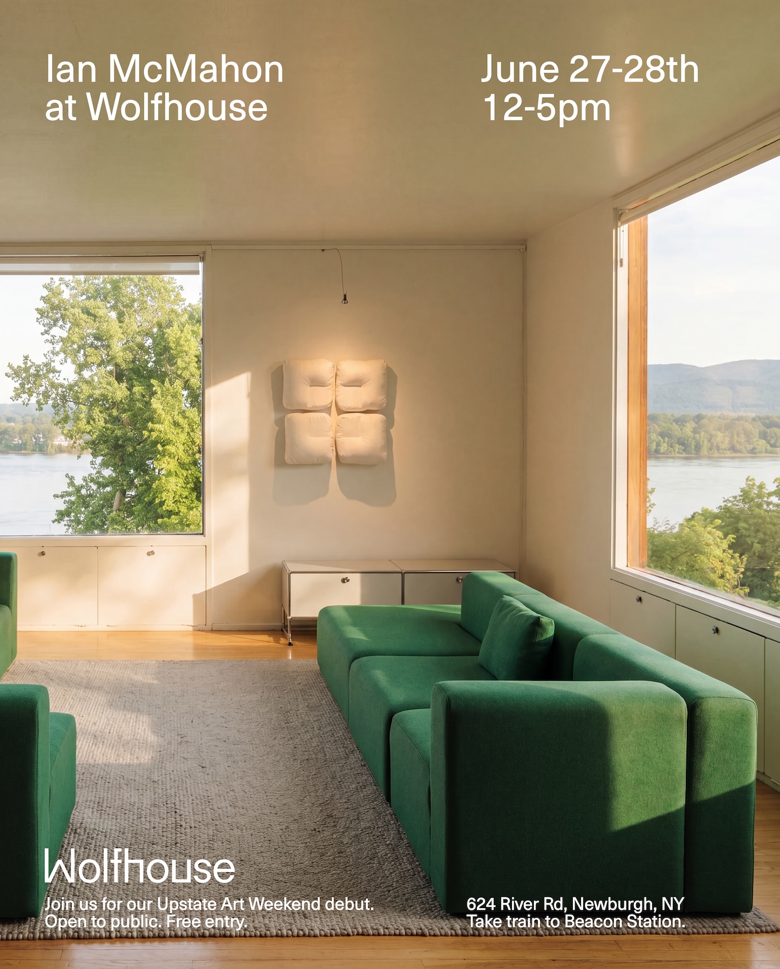 Ian McMahon at Wolfhouse — Upstate Art Weekend 2026