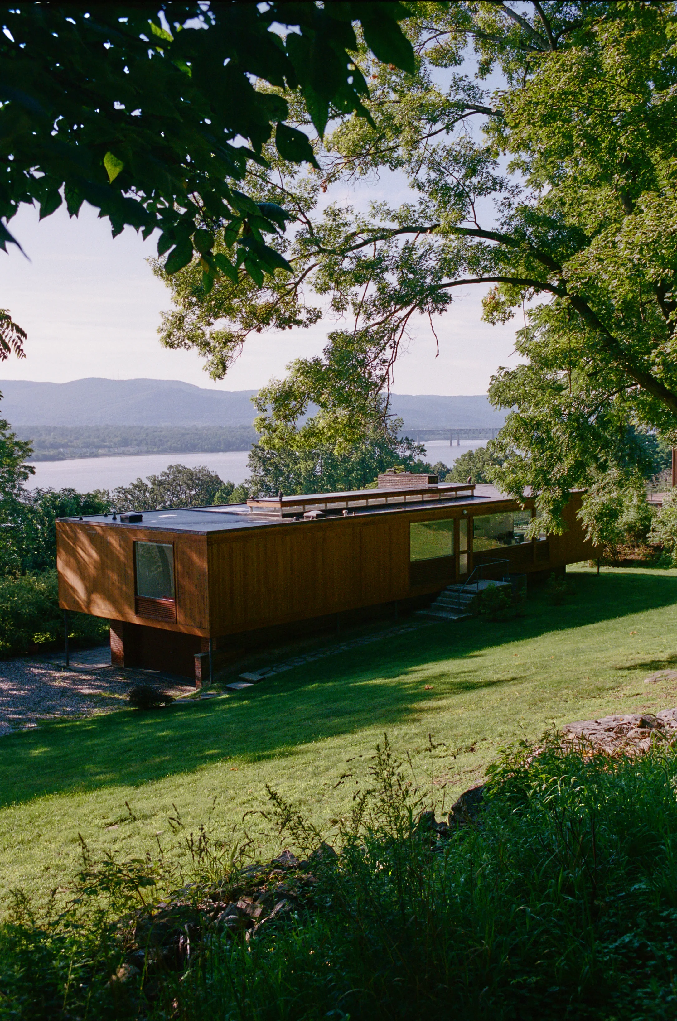 Wolfhouse above the Hudson River